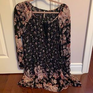Free people flowy mini dress